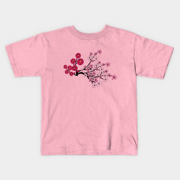 Beautiful spring flowers Kids T-Shirt by AllForMe